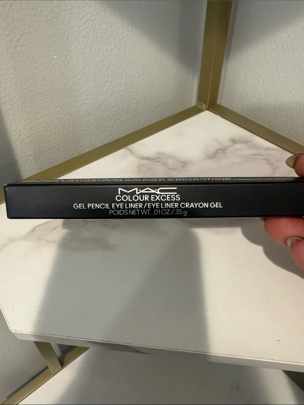 MAC gel pencil eyeliner- waterproof